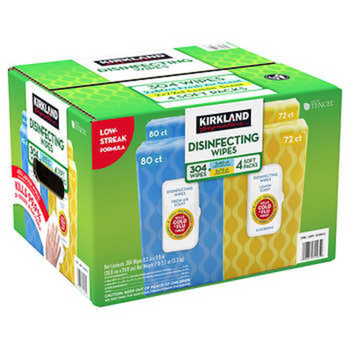 Kirkland Disinfecting Wipes back in stock at Costco.com regionally (NY and Some CA + others) $11.99