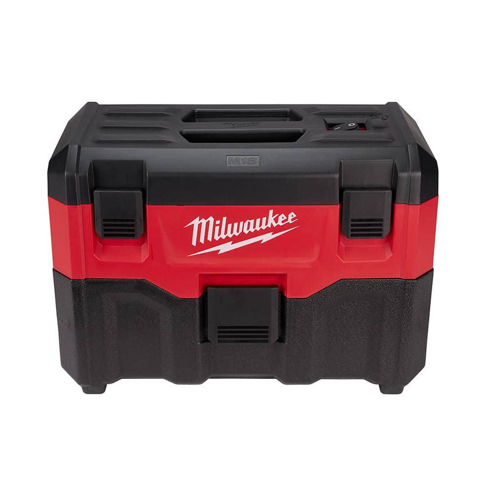 Milwaukee M18 18-Volt 2 Gal. Lithium-Ion Cordless Wet/Dry Vacuum (Tool-Only) 0880-20 - $92.89 (hacked)
