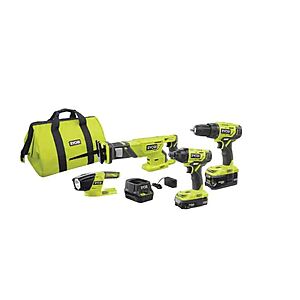 Ryobi 2 sales pc combo kit