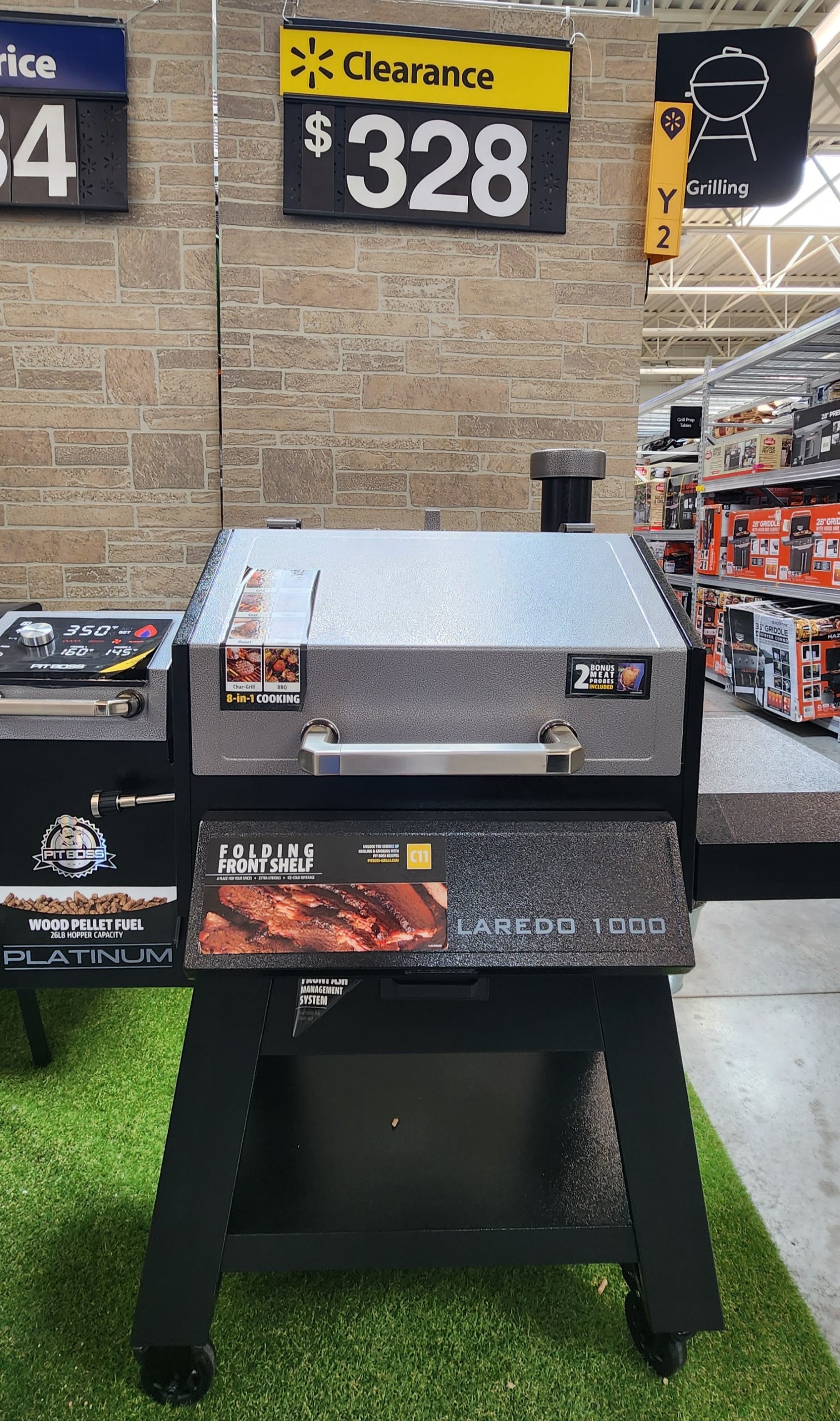 Pit Boss Laredo 1000 Pellet Grill YMMV 328