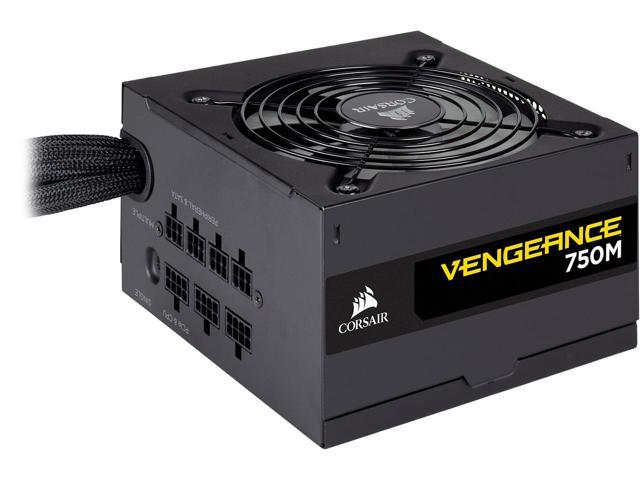 CORSAIR Vengeance 750W 80 PLUS SILVER Semi-Modular Power Supply $54.99