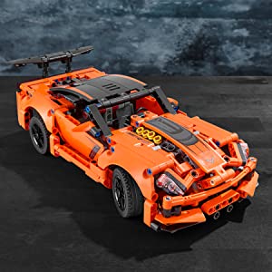 Live Again! 579-Piece LEGO Technic Chevrolet Corvette ZR1 Building Kit $39.97
