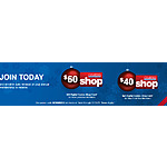 1-Year Costco Wholesale Gold Star Membership + $40 Digital Costco Shop Card for $65 - New Members