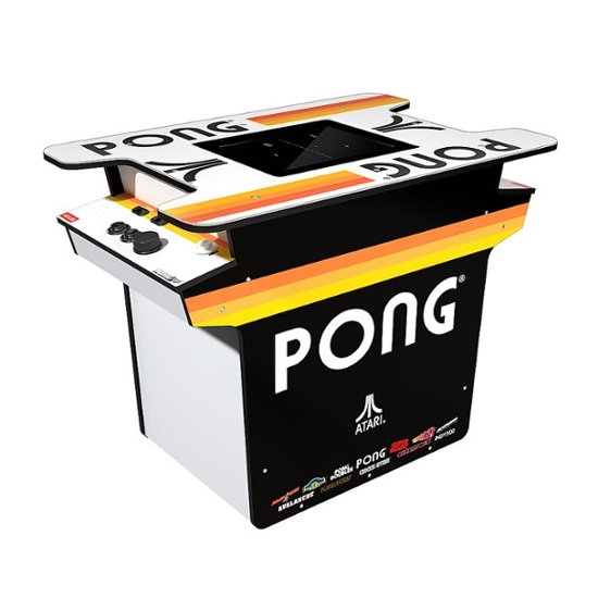 Pong Arcade1Up Head to Head Gaming Table (12 Games), Or Pong 4-Player Pub Table $300 Off