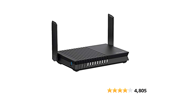 NETGEAR 4-Stream AX1800 WiFi 6 Router (RAX20-100NAS) - $65