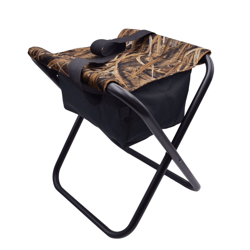 Mossy Oak Hunting Stool with Bag, Shadow Grass Blades Camo, 225 lb capacity - $6