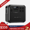 Refurbished BLUETTI AC180 1800W 1152Wh Solar Portable Power Station LFP $335
