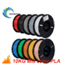 Multicolor PLA Filament for 3D Printer 1KG/Roll 1.75mm