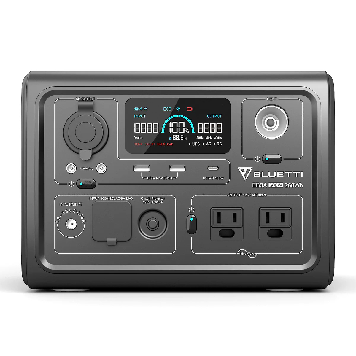 BLUETTI EB3A Portable Power Station