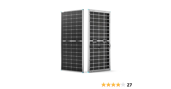 Renogy Bifacial 220 Watt glass rigid solar panel - $200