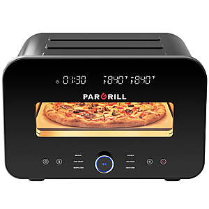 PARGRILL 12" High Heat Electric Pizza Oven $130 + Free S&H