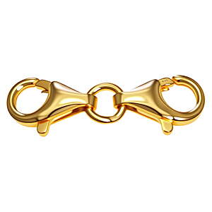 Gold Plated 925 Silver Necklace Extender for Women,Necklace Clasp Small Bracelet Extender Clasps $8.99