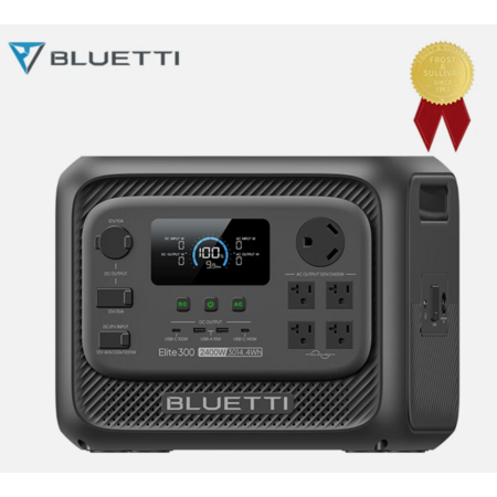 BRand new BLUETTI Elite 300 2400W 3014Wh Portable Power Station for Travelling Backup $1011