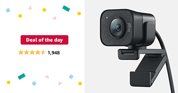 Deal of the day: Logitech for Creators StreamCam Premium Webcam for Streaming and Content Creation, Full HD 1080p 60 fps, Premium Glass Lens, Smart Auto-Focus, for PC/Mac - $119.99