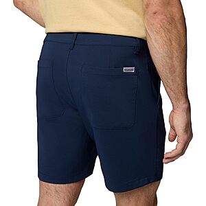 Columbia Mens Sage Peak Chino Short  Color: Collegiate Navy Size:  32W x 9L  $11 with coupon  Shipping is free w/ Prime or on $35+ orders.