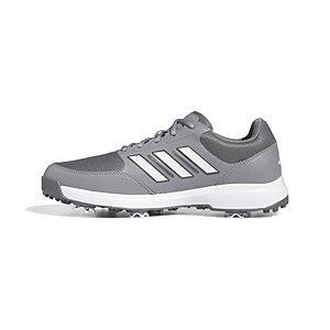 adidas Men's Tech Response 3.0 Golf Shoes (14 Wide Only, Grey/White) $30.85 