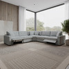 Henredon Selene 3-piece Sectional with Power Footrests $1500.  F/S from Costco.