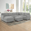 Thomasville Langdon Fabric Sectional with Chaise and Storage Ottoman $1500.  Reg $2000.  F/S from Costco.