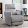 Darcy Fabric Power Swivel Glider Recliner with Power Headrest $400.  Reg $550.  F/S from Costco.