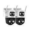 AI Powered Guard Pro 3K PLUS Dual Lens PTZ Wi-Fi 6-Plug-in Security Camera -2 Pack $100.  F/S from Home Depot.