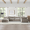 Sereen 6-piece Fabric Modular Sectional $2000.  Reg $2500.  F/S from Costco.