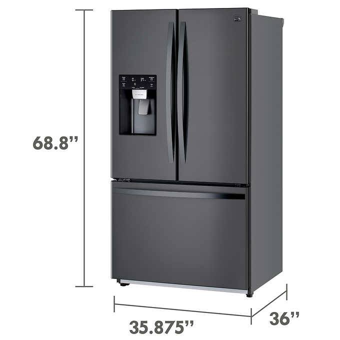 Kenmore 25.5 cu. ft. French Door Refrigerator with Dual Ice Makers and