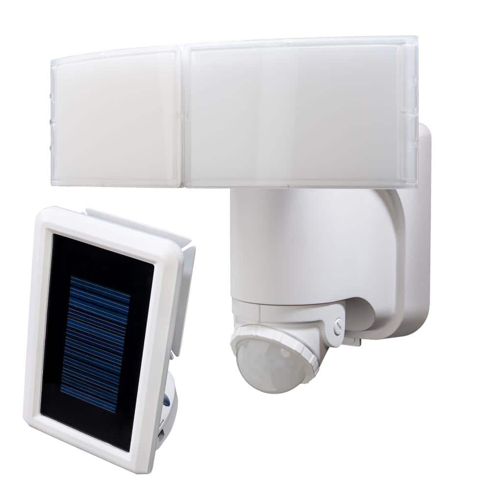 180-Degree White Solar Powered Motion LED Outdoor Security Light with Battery Backup $33. Reg $65.  F/S from Home Depot.
