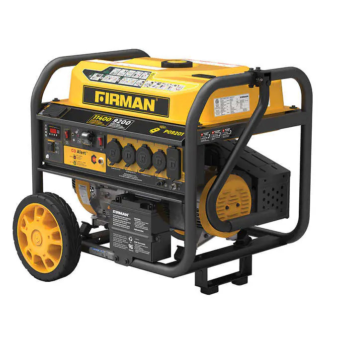 Firman 11,400/9200w Gasoline Powered Generator with Remote Start 900