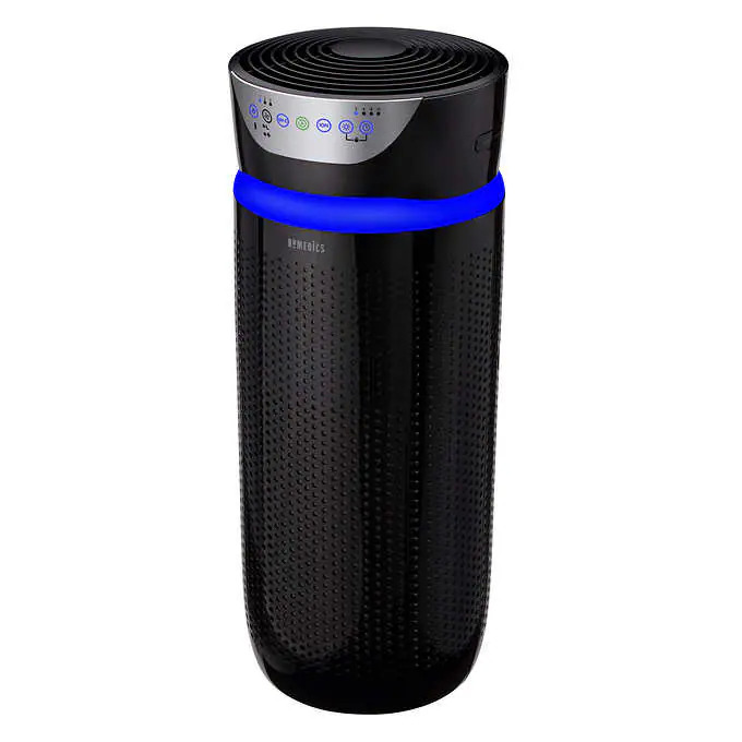 HoMedics TotalClean Deluxe 5-in-1 Tower Air Purifier with UV-C Technology $140.  Reg $180.  $5 shipping from Costco.