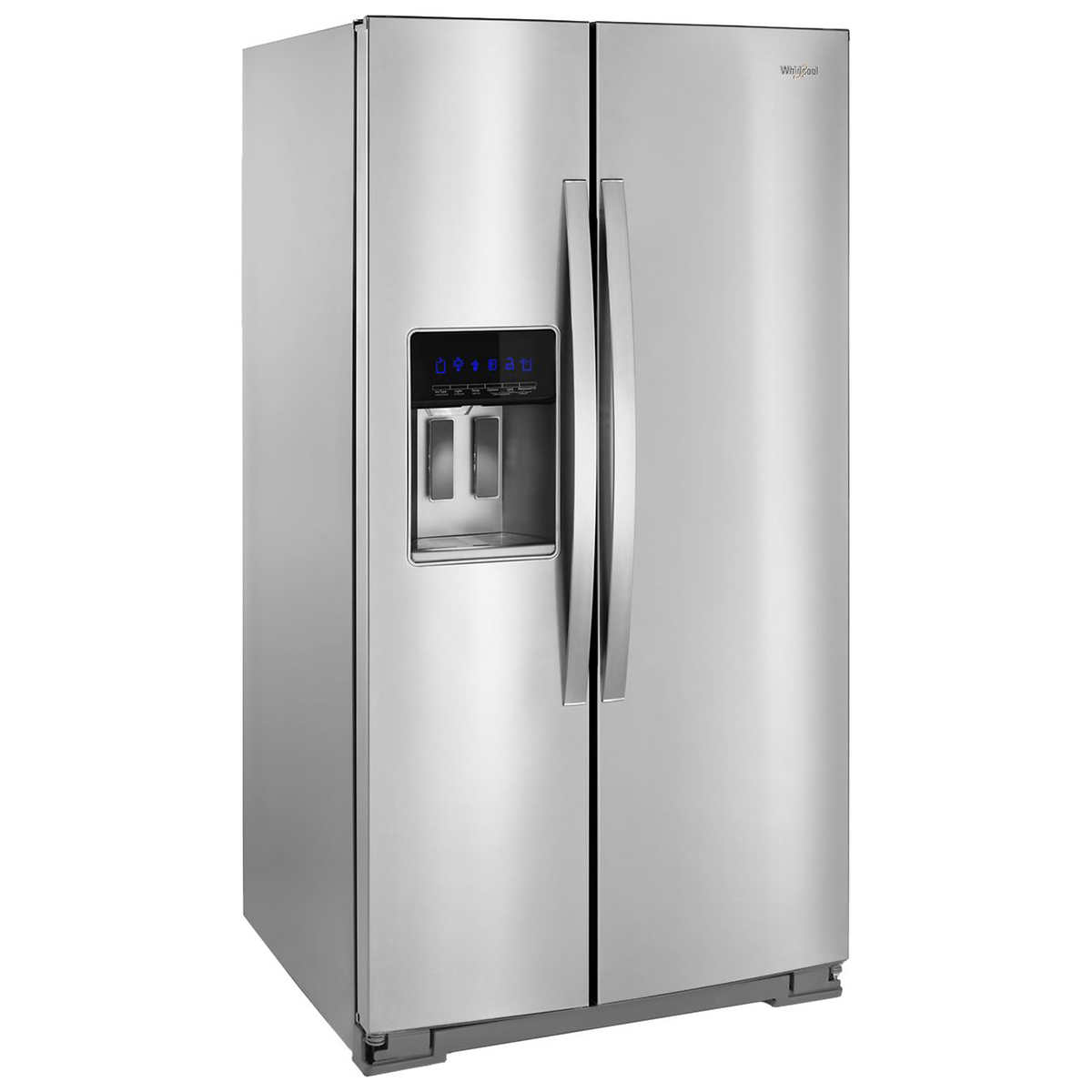 Whirlpool 28 cu. ft. Side-by-Side Refrigerator with Exterior Ice and Water Dispenser $1180. Reg $1930. F/S for Costco members.