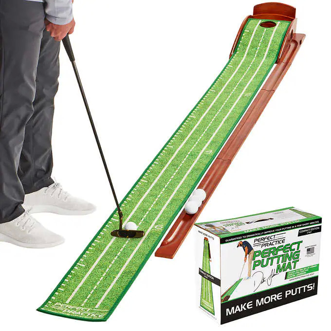Perfect Putting Mat 8 ft. Compact Edition 50, Reg 100. F/S from Costco.