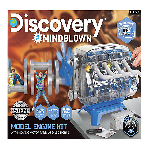 Model Engine Kit, with Moving Parts and Lights $17. Reg $25.  Free in store pickup for BJ members. YMMV