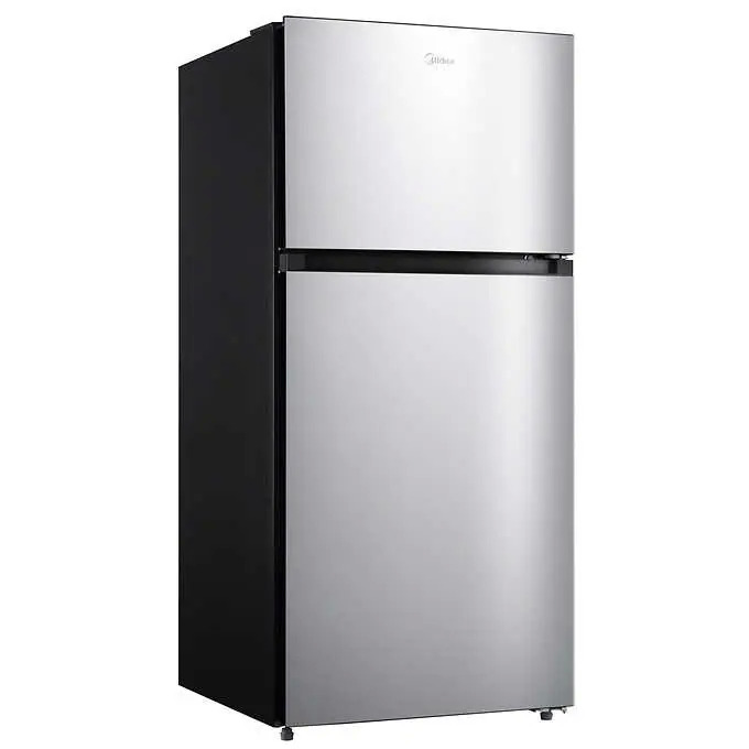 Midea 18 cu. ft. TopMount Refrigerator with Ice Maker Ready 550. Reg
