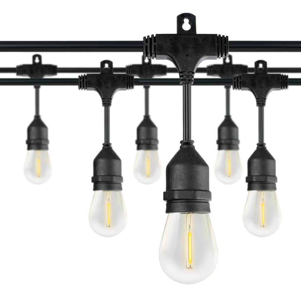 Honeywell Outdoor/Indoor 48 ft. Plug-In A-Shape Bulb String Light Set $31.  Reg $72. F/S from Home Depot.