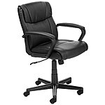 Amazon Basics Padded Office Desk Chair with Armrests $69.  Reg. $99.  F/S for Prime members.