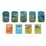 Pokémon 5 Pack Mini Tins, Sinnoh Stars plus 4 Promo Cards $30.  Reg $40.  F/S from Costco.