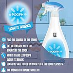 Pooph Pet Odor Eliminator, 32oz Spray  $17. Reg $24.  F/S for Amazon prime members.