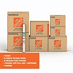 Home Depot Moving Box Kits 30% off.  F/S from Home Depot.