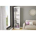 South Shore Axess 5-Shelf Narrow Bookcase $61.  Reg $129,  Get $60 back in SYW points.  Free shipping from Kmart.