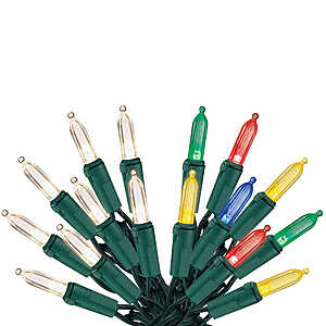 Costco Members 4 Pack Sylvania Stay lit 100 Ct Color Changing LED