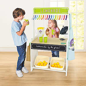 Wooden Lemonade Stand & Accessories $54.  Reg $69.  F/S from Costco.