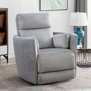 Darcy Fabric Power Swivel Glider Recliner with Power Headrest $400.  Reg $550.  F/S from Costco.