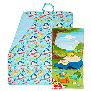 Costco Members: Outdoor Picnic Blanket + Beach Towel (Hello Kitty or Pokemon) $20 + Free Shipping