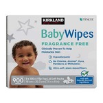 Costco Members: 900-Ct Kirkland Signature Baby Wipes (Fragrance Free) $18 + Free Shipping