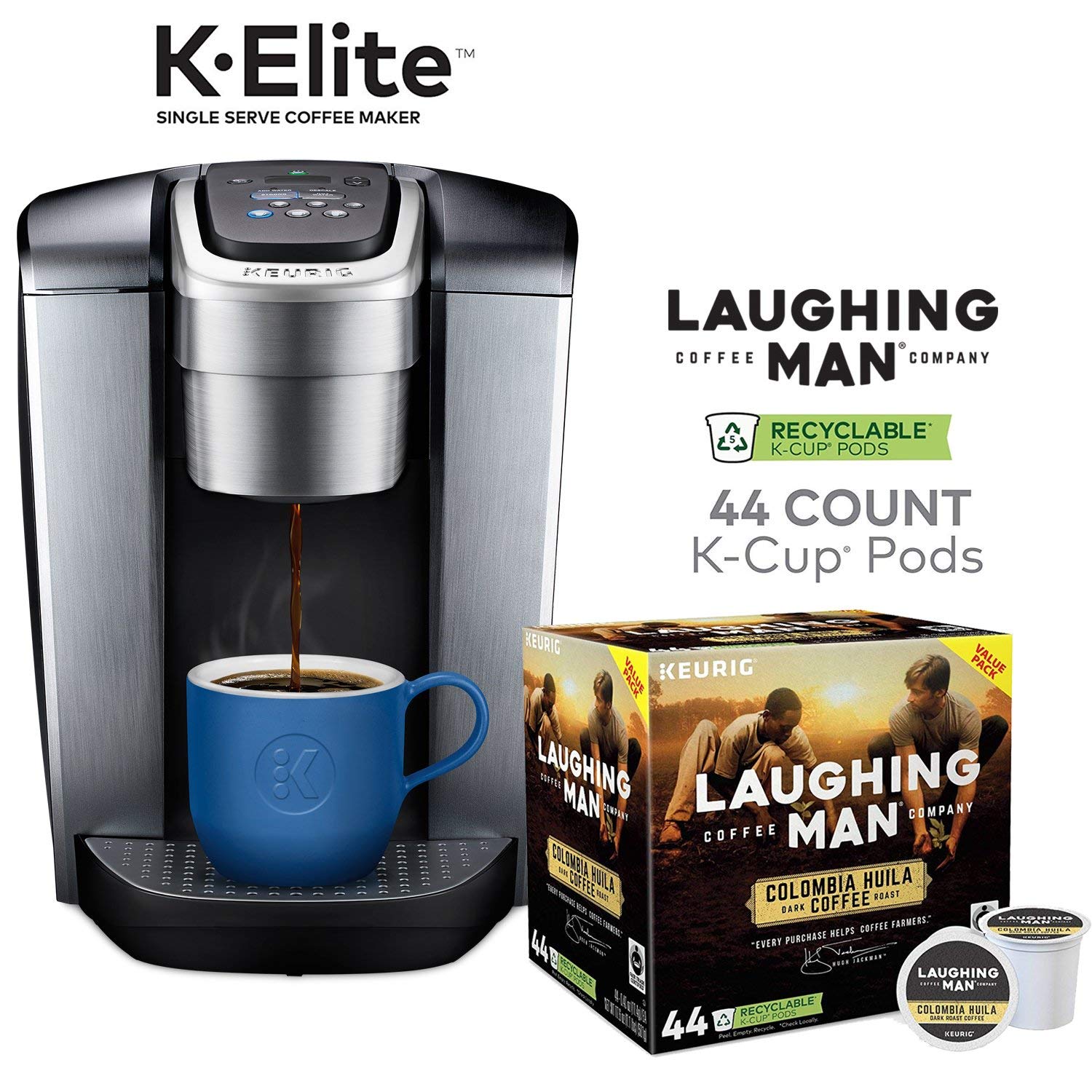 Prime Members Keurig KElite Coffee Maker w/ 44Ct