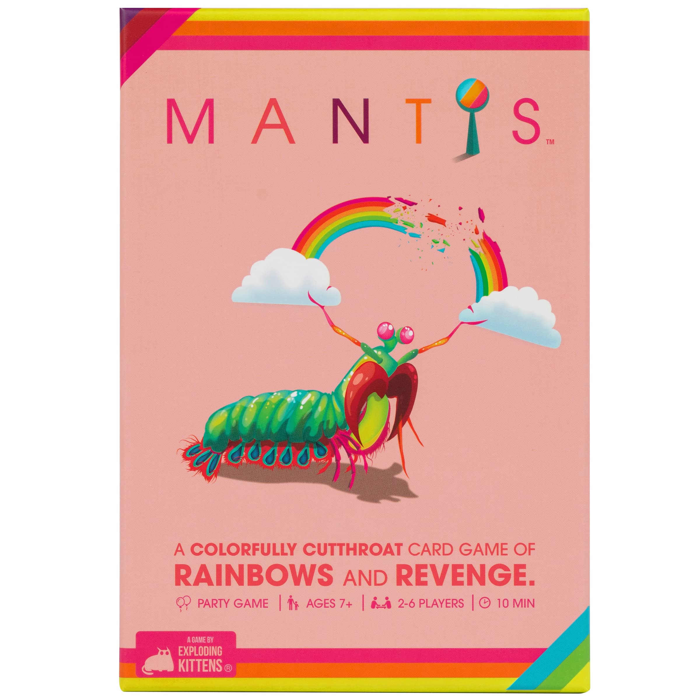 Mantis Matching Card Game by Exploding Kittens $11.97