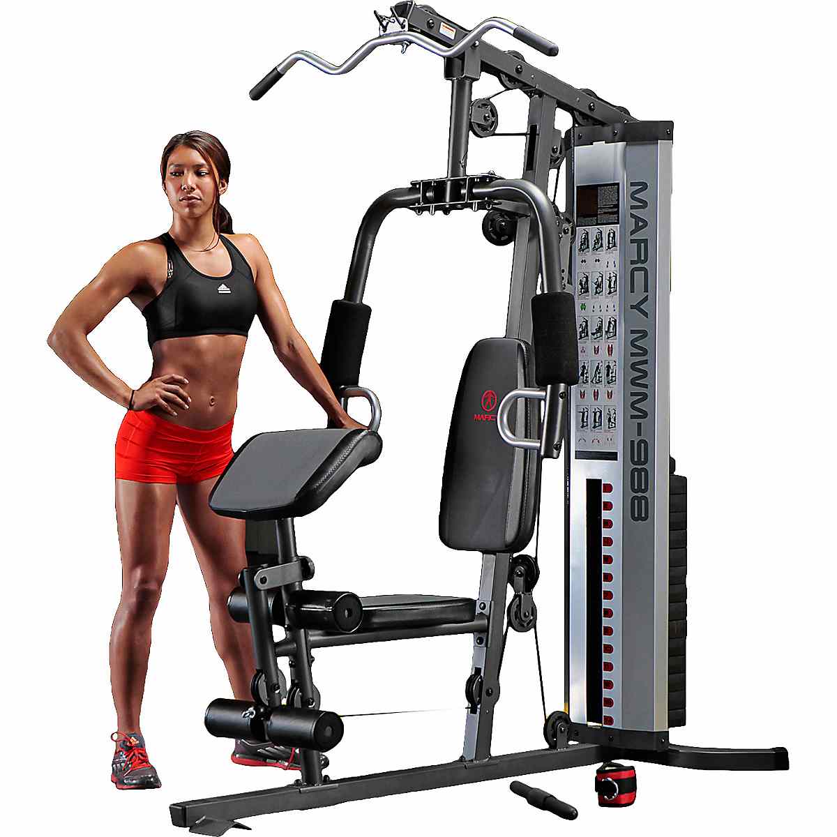 Marcy Mwm 988 150lb Adjustable Weight Home Gym 140 67