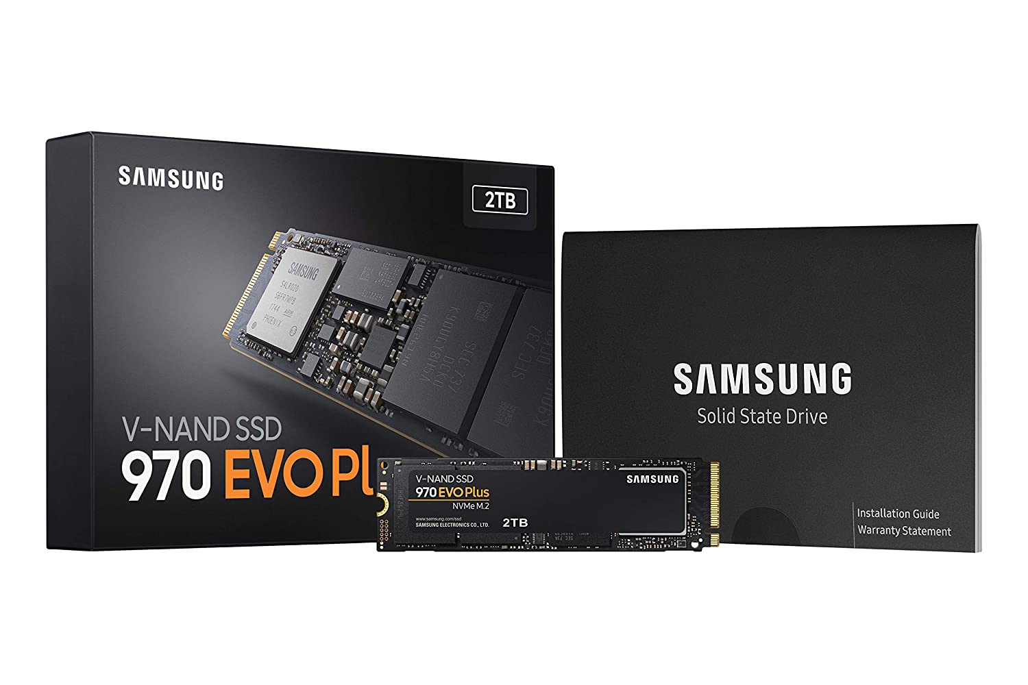 Samsung 970 EVO Plus Series - 2TB PCIe NVMe - M.2 Internal SSD (MZ-V7S2T0B/AM) $249.99