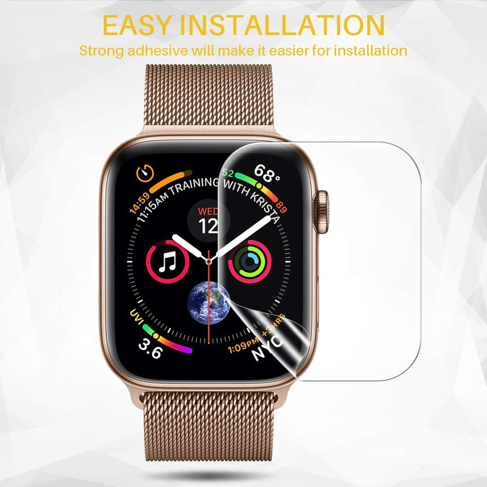 6 Pack Apple Watch Series 4 40MM / 44MM Screen Protector ...