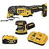 DeWALT 20V Max Sander &amp;amp; Oscillating Combo Kit w/ 5.0Ah Battery &amp;amp; Charger $179.00 + Free Shipping